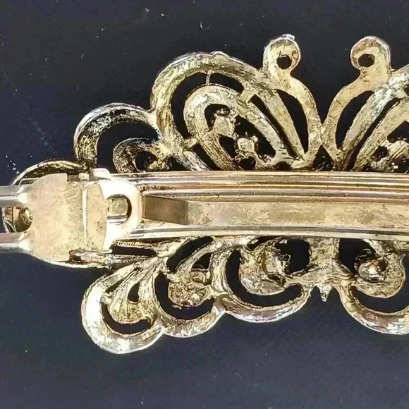 Vintage Butterfly Barette - Picture 4 of 9